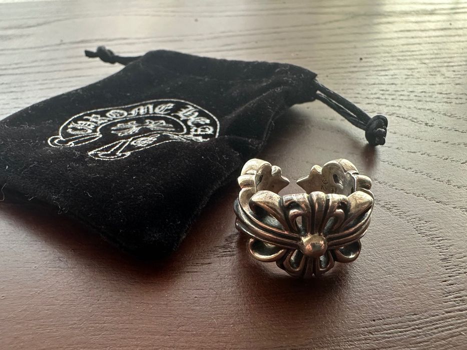 Сребърен пръстен chrome hearts