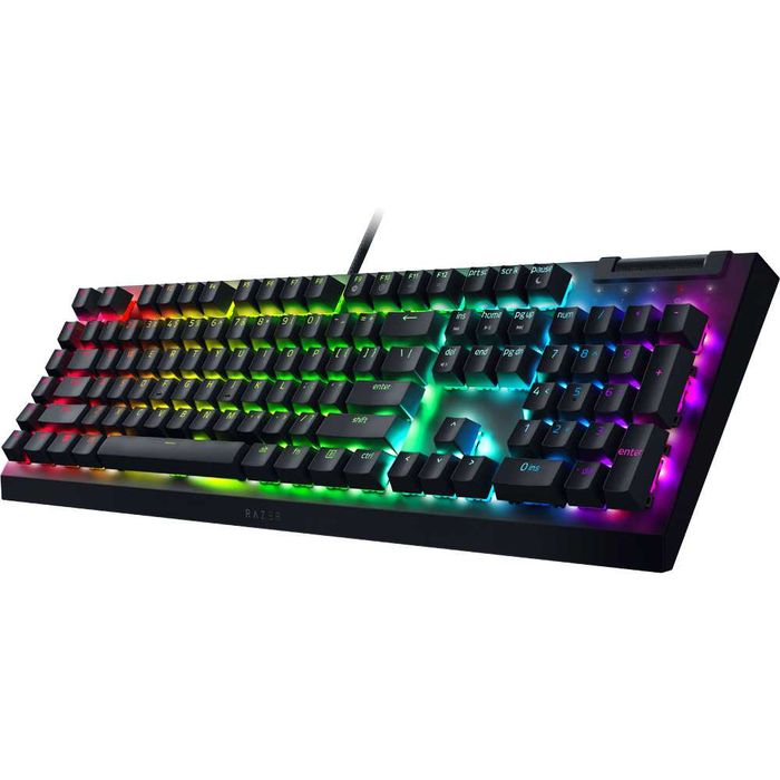 Tastatura gaming RGB Razer BlackWidow V4 X Green Switch Sigilata RZ03-04700100-R3M1 noua