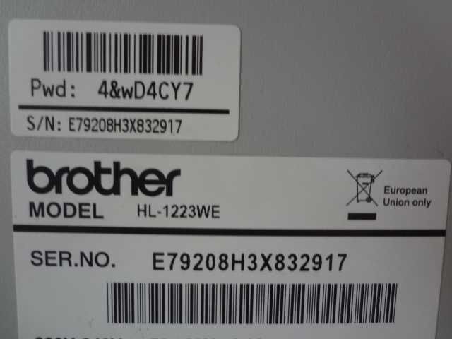 Лазeрен принтер марка - BROTHER  HL-1223 WE