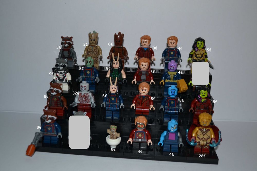 LEGO минифигурки Marvel , DC и др.