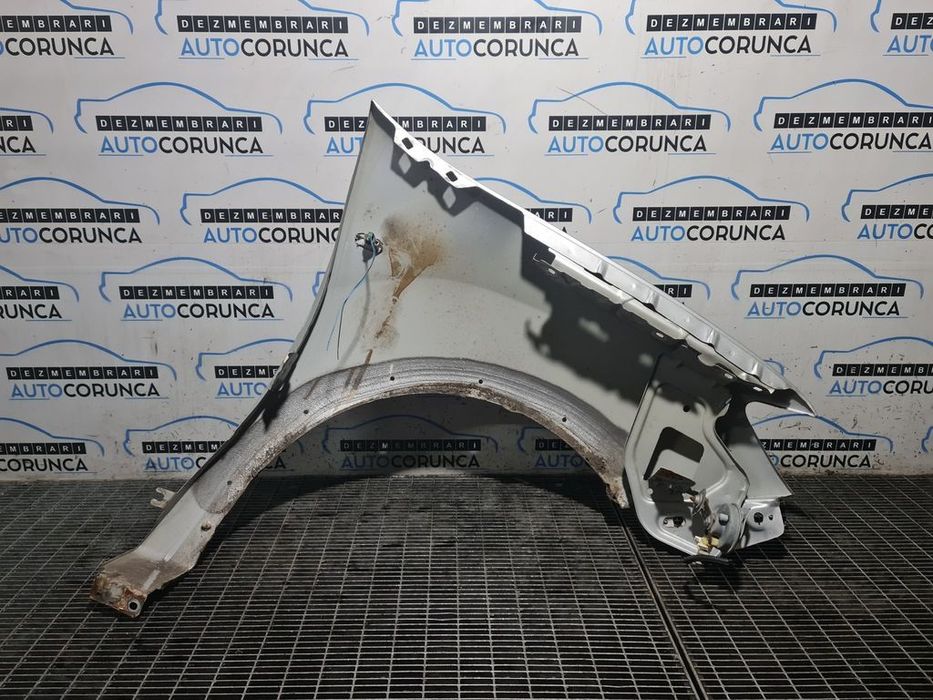 Aripa Stanga Fata Dacia Sandero 2 Stepway 2012 - 2016 4 Usi PLATINUM SILVER Ted69 (1395)