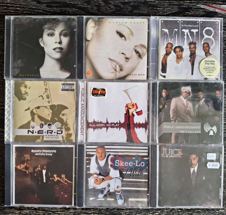 Албуми на Aaliyah, Blackstreet, Dr Dre, Erykah Badu, Dru Hill, Beastie Boys, Ice T, LL Cool J, Twista, Lucy Pearl, TLC, TQ, Jay-Z и още ...