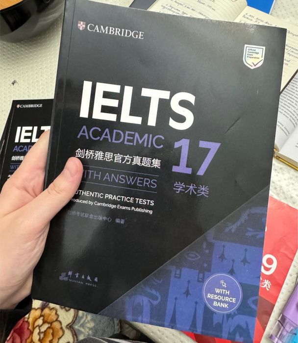 Ielts cambridge books 15,16,17,19