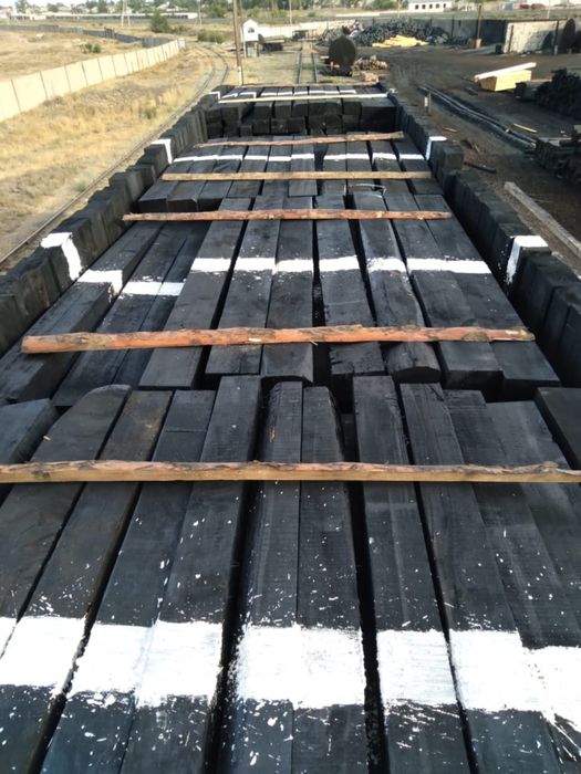 Новые Шпалы Пропитанные и Белые, Брус