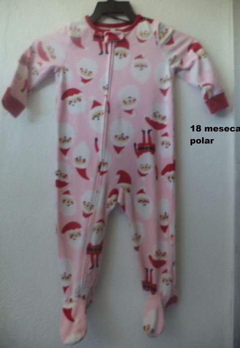 Лот от памучни и поларени пижамки за  18 месеца