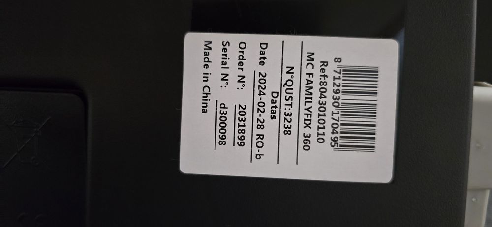 Scoică auto Maxi-Cosi Pebble 360 Pro + bază ISOFIX FamilyFix 360