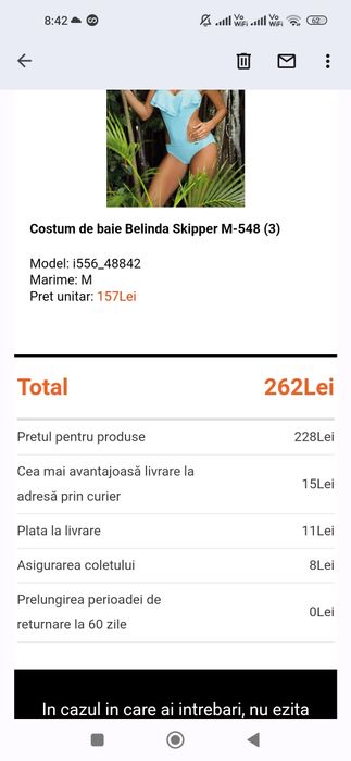 Costume baie intregi