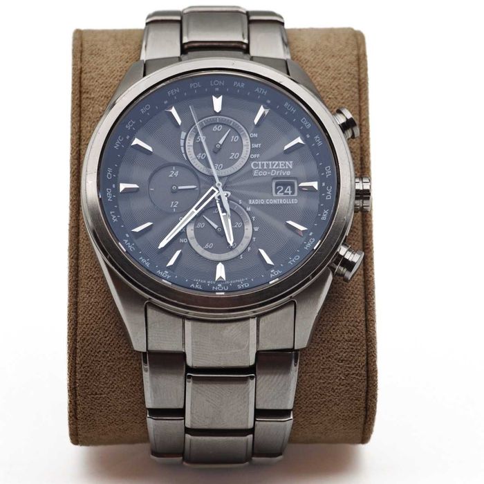 Citizen Eco Drive Word Chronograph A-T