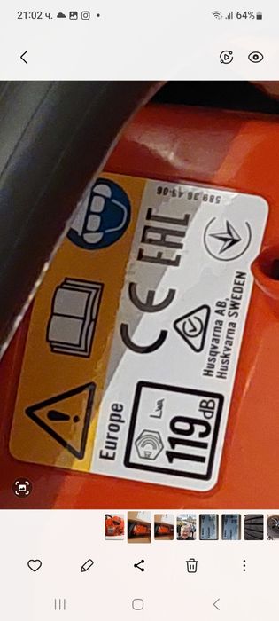 Huskgvarna 372 XP original.