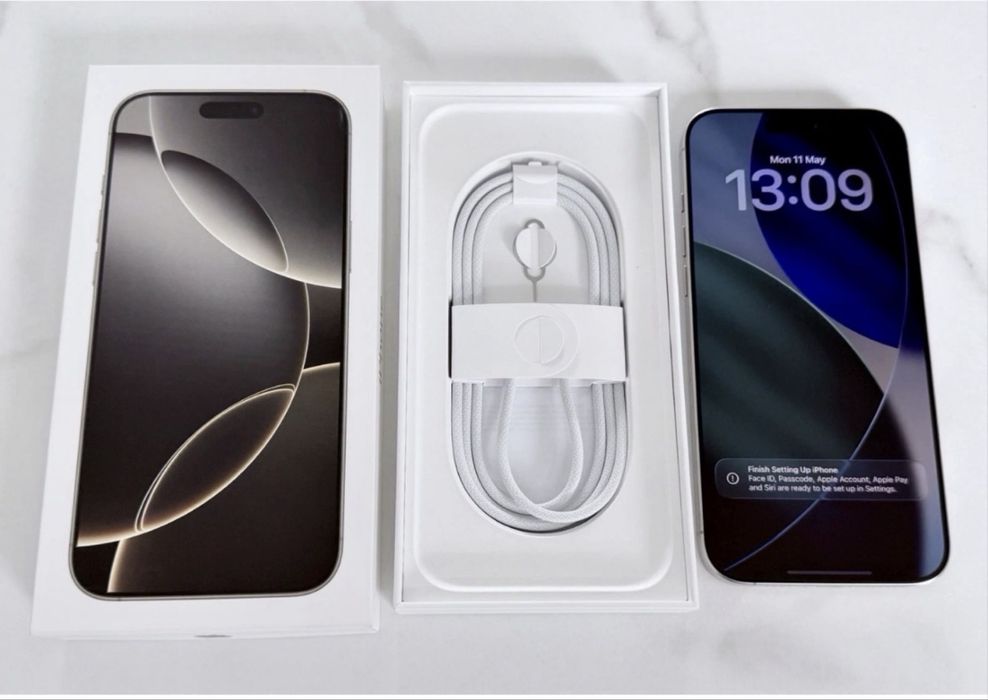 Iphone 16 Pro Max, 256GB, Silver, impecabil