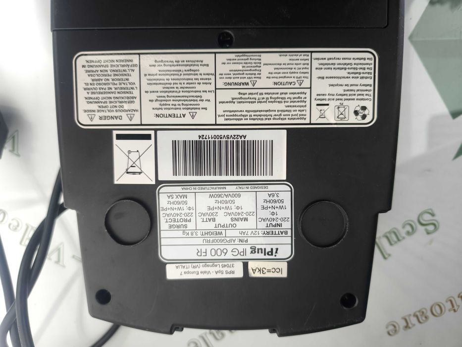 UPS Riello iPlug IPG 600 FR cu 6 prize Schuko