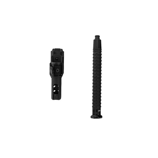 Baston telescopic cu blocare Easy Lock, toc rotativ 360°, 51 cm