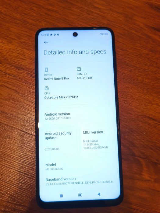 Xiaomi Redmi Note 9 Pro