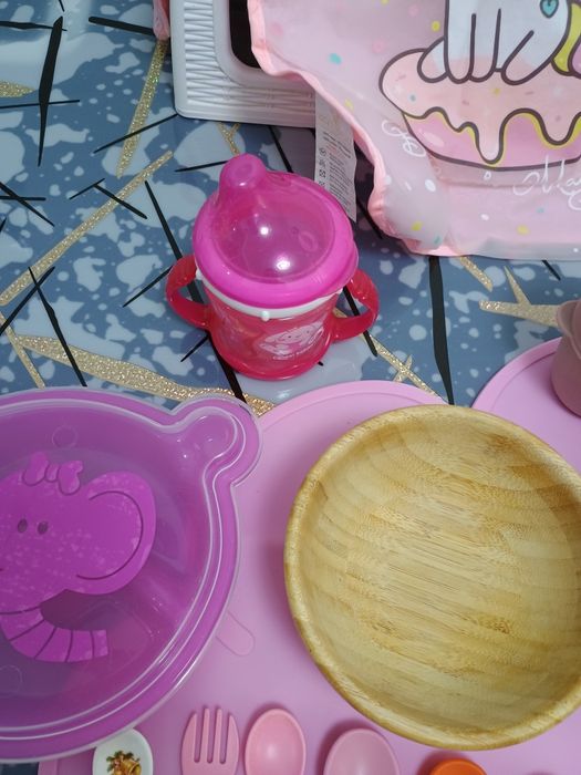 Lot accesorii masa bebe