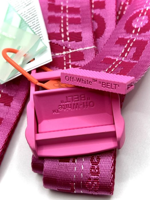 Off-White "Industrial Belt" Pink