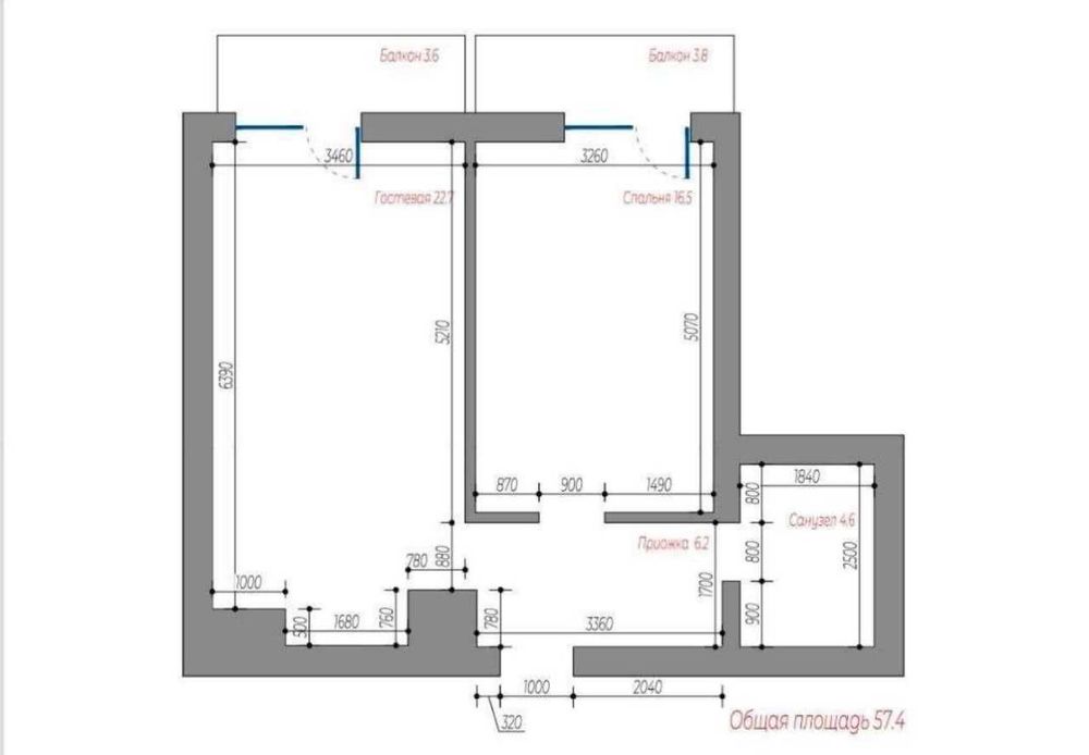 СРОЧНО ПРОДАЁТСЯ 2ком квартира на ЖК Regnum Plaza 52.80м2