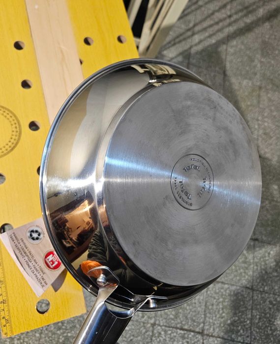 Tigaie Tefal Professional de 24 cm, inox, inductie invelis antiaderent