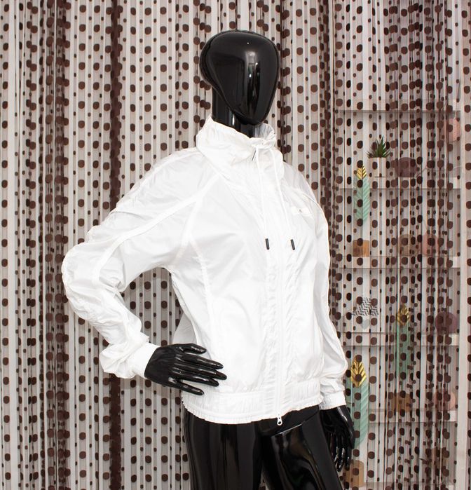 Adidas Stella McCartney Barricade оригинално дамско яке бяло овърсайз XS-S