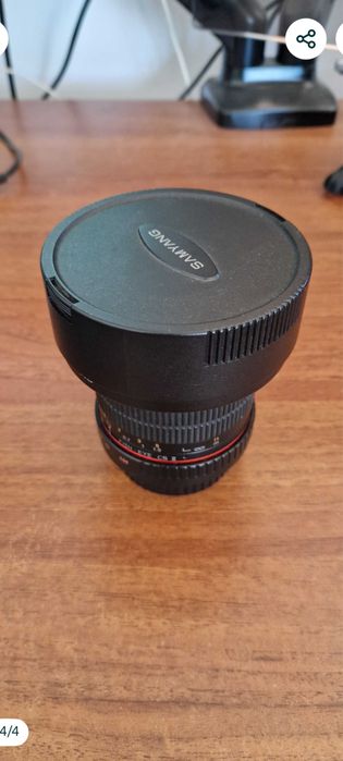 Obiectiv foto 8 mm Samyang montura Canon