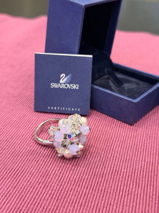 Оригинален комплект Swarovski с кутии и сертификати