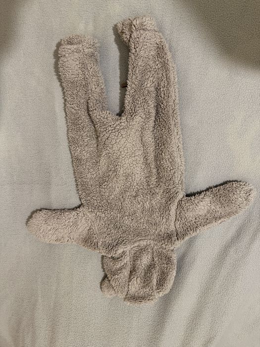 Бебешки плюшен зимен гащеризон