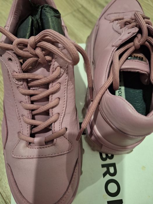 Pantofi din piele  sport Bronx