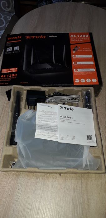 WI-FI Рутер TENDA AC1200 / AC6 MU-MIMO Dual Band