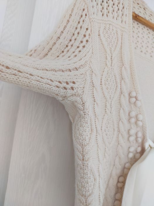 Cardigan lână+cașmir, S, Nice Connection