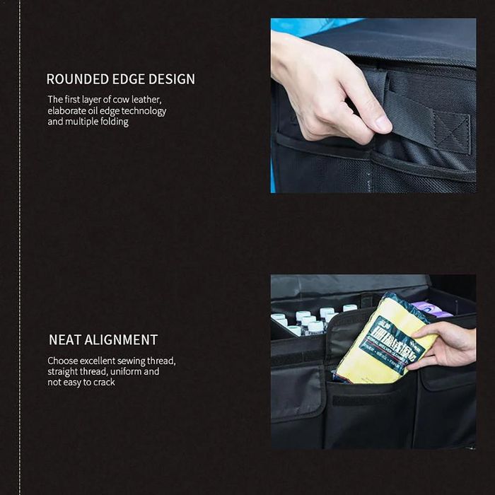 Органайзер Чанта с Капак 60см. за Багажник на Автомобил - А3540-1