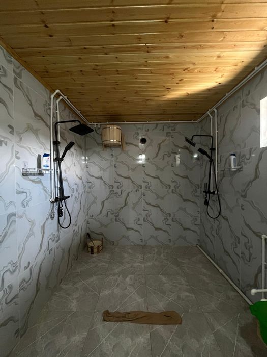 Новая баня на дровах