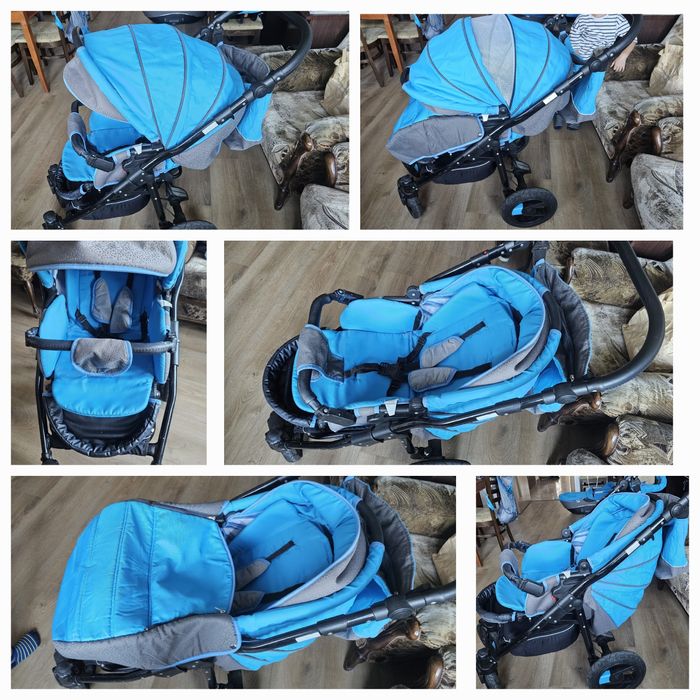 3 в 1 - Arbor Nemo количка за новородено до седящо дете