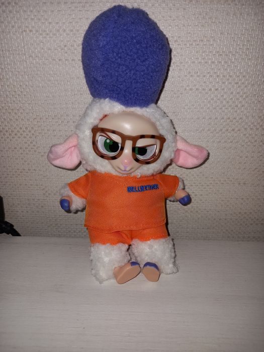 Зверополис, мягкий брелок барашик