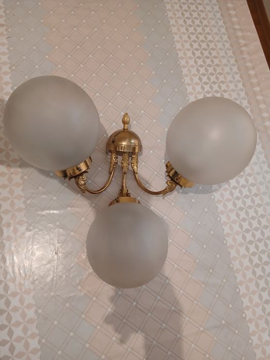 Чешская люстра. Настенный