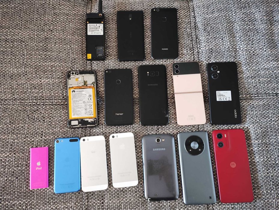 РАЗЧИСТВАНЕ ЛОТ GSM телефони за части