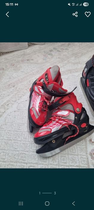 Продаются детские коньки
