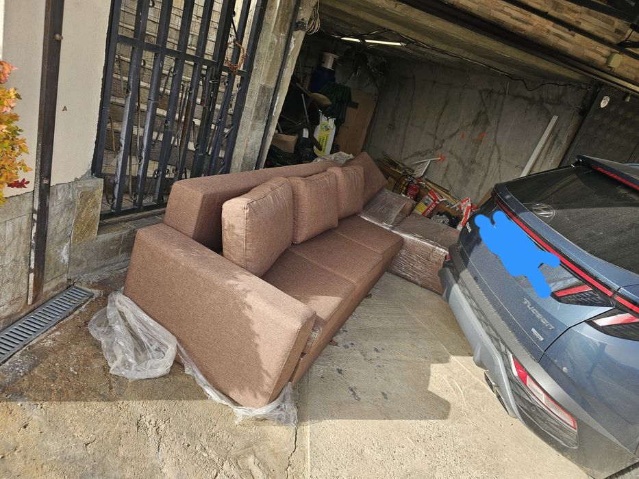 Ъглов Диван с функция сън