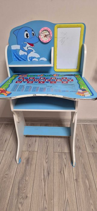 Birou copii reglabil cu scaun