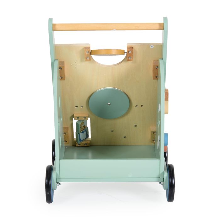 Дървена играчка за прохождане