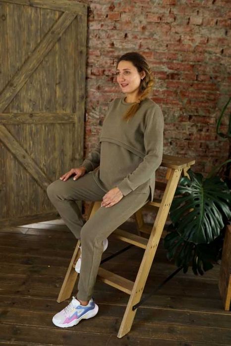 Trening pentru gravide din tricot moale