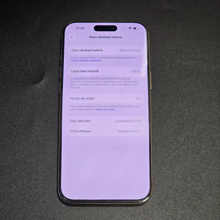 Hope Amanet P8 Iphone 16 Pro Max 256Gb 95%