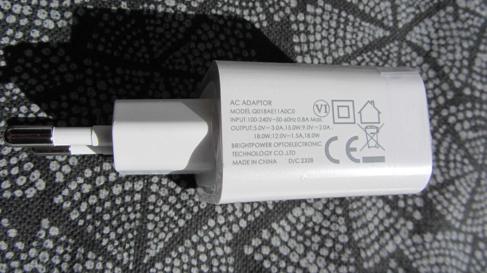 Универсално бързо USB зарядно, 3A, 18W