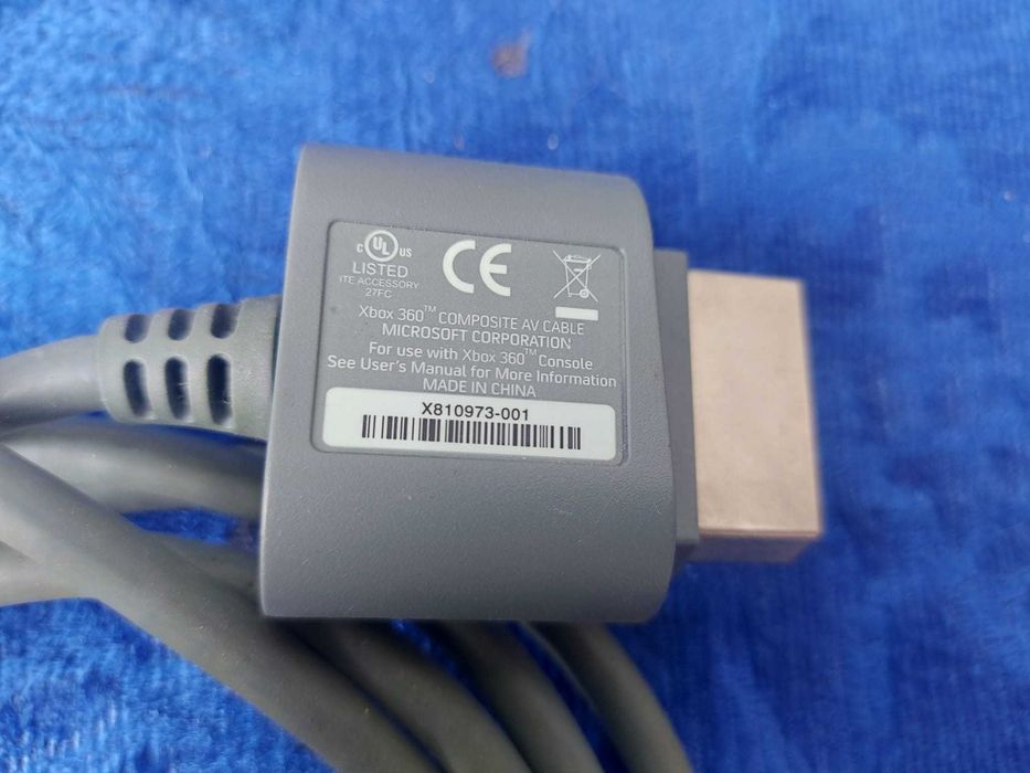 ***Cablu AV RCA pentru XBOX 360 FAT si S