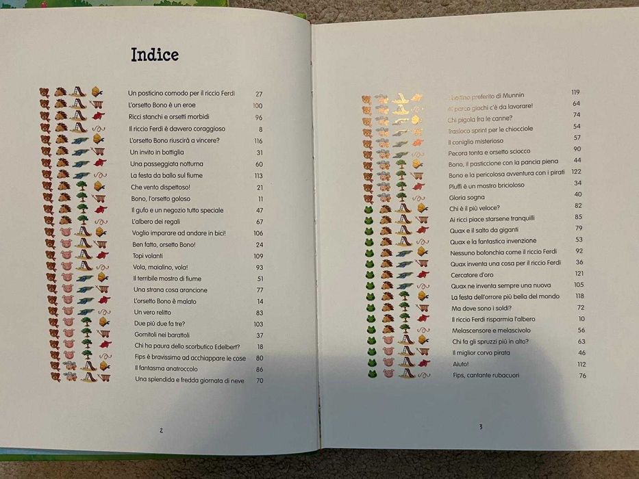 Pachet 3 carti in limba italiana pentru copii mici - 50 lei