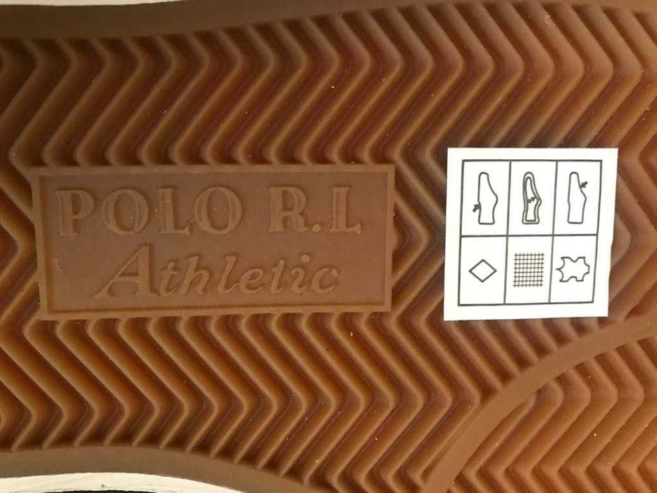 нови оригинални мъжки кожени обувки/сникърси RALPH LAUREN