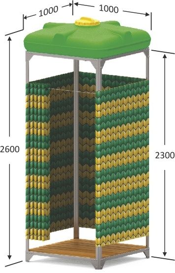 Летний душ 200л | Алматы | QAZPOLYMER GROUP