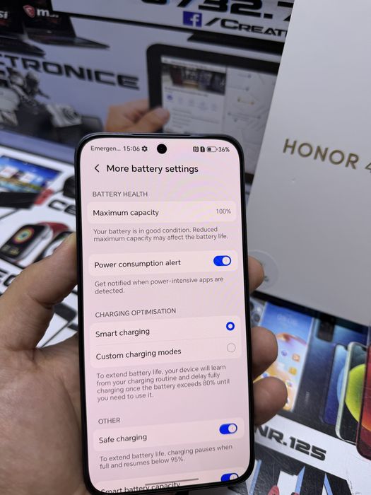 Honor 400 NOU / 100% Baterie 0 cilcuri incarcare / CreativAmanet