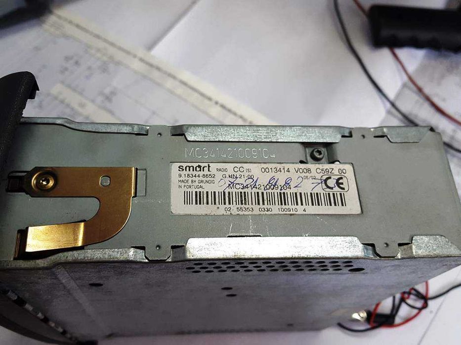 Radiocasetofon SMART Fortwo