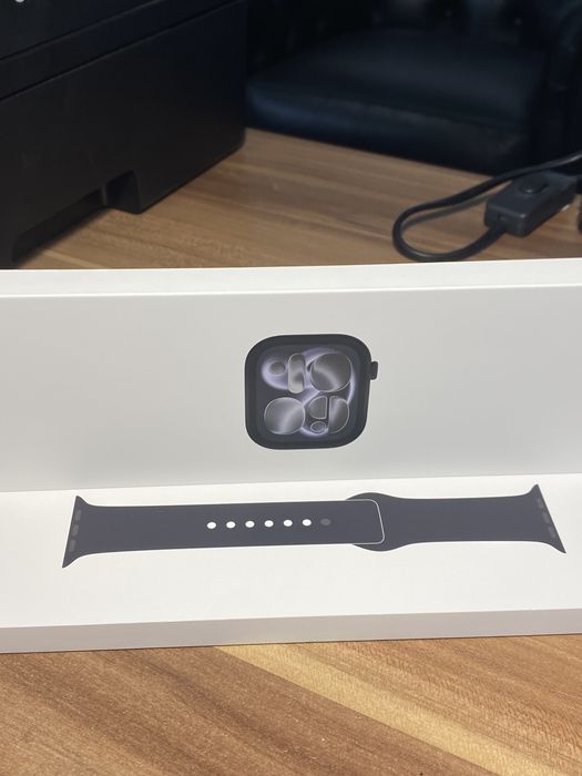 Apple Watch Seria 11 42 mm, GPS, Jetblack, Sigilat, Cod produs: GR2X