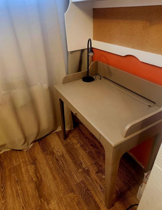 vand birou lemn culoare bej mat