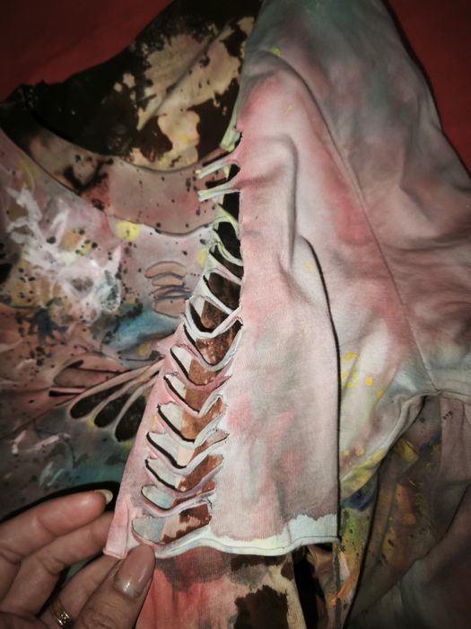 Crop top handmade mărime S